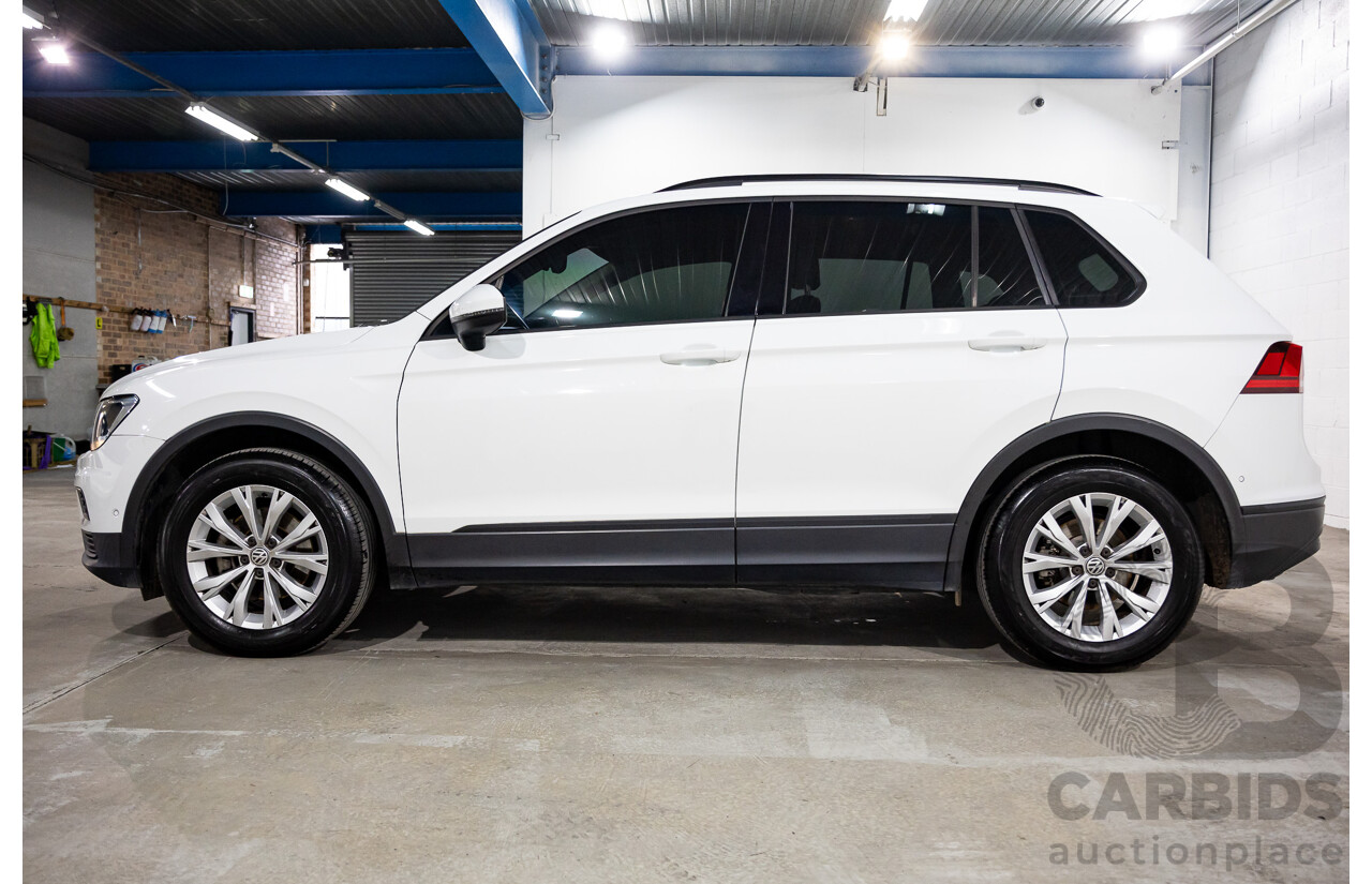 11/2016 Volkswagen Tiguan 110 TSI Trendline 5NA 4D Wagon White Turbo 1.4L