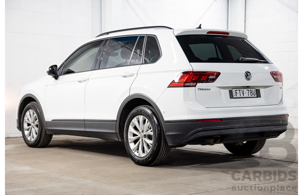 11/2016 Volkswagen Tiguan 110 TSI Trendline 5NA 4D Wagon White Turbo 1.4L