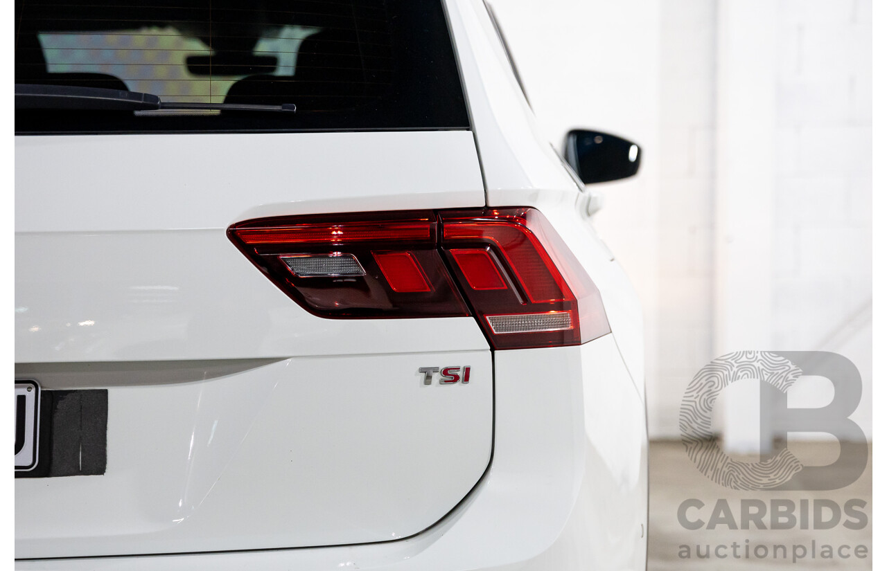 11/2016 Volkswagen Tiguan 110 TSI Trendline 5NA 4D Wagon White Turbo 1.4L