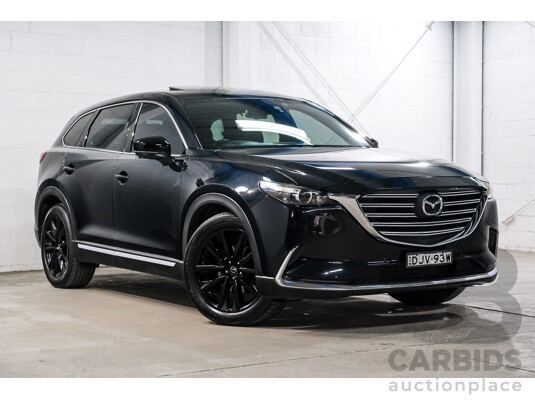 09/2016 Mazda CX-9 GT (AWD) MY16 4d Wagon Jet Black Turbo 2.5L