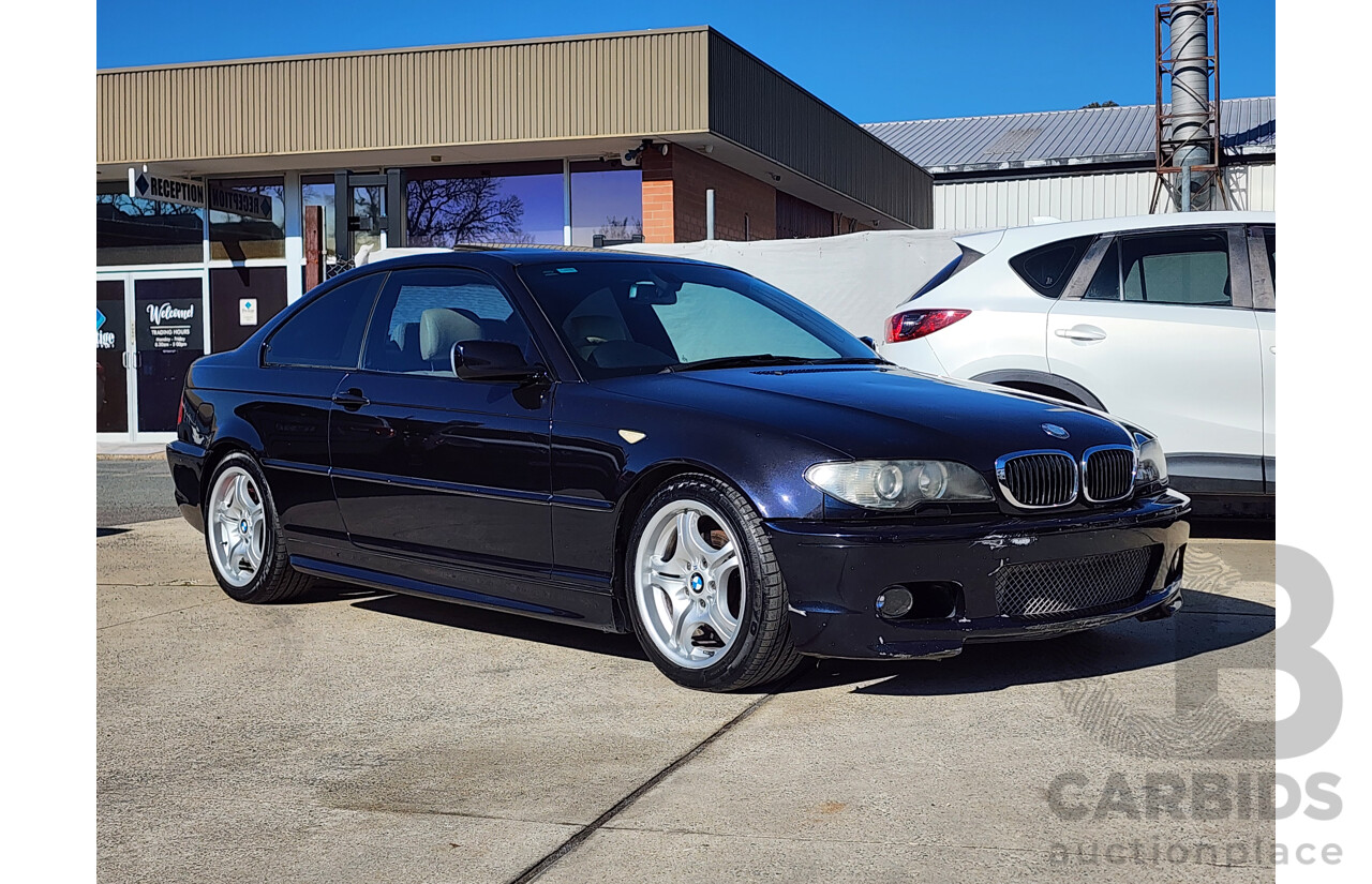 11/2005 Bmw 3 30Ci E46 2d Coupe Blue 3.0L