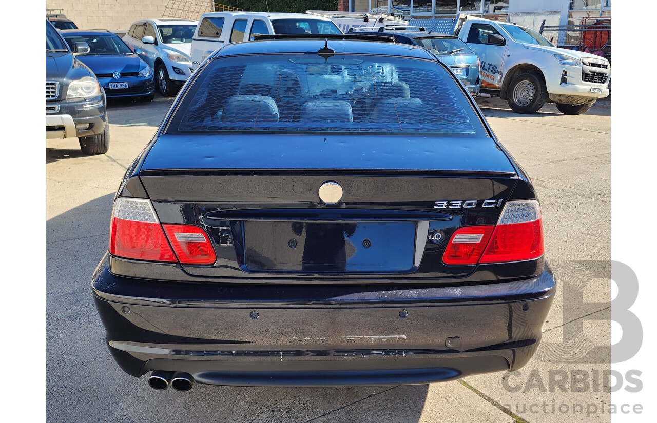 11/2005 Bmw 3 30Ci E46 2d Coupe Blue 3.0L