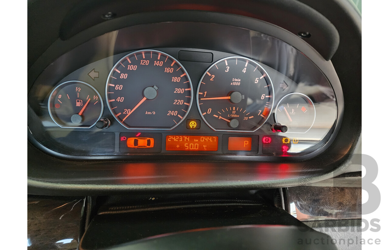 11/2005 Bmw 3 30Ci E46 2d Coupe Blue 3.0L