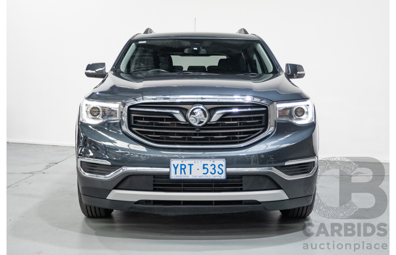 4/2019 Holden Acadia LT AC MY19 4d Wagon Dark Shadow Metallic V6 3.6L - 7 Seater