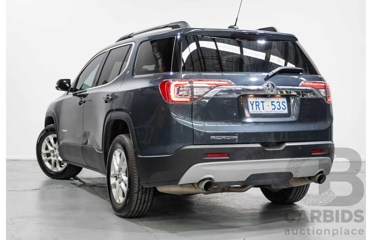 4/2019 Holden Acadia LT AC MY19 4d Wagon Dark Shadow Metallic V6 3.6L - 7 Seater