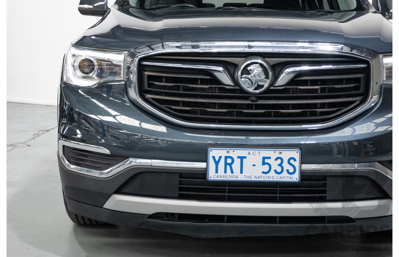 4/2019 Holden Acadia LT AC MY19 4d Wagon Dark Shadow Metallic V6 3.6L - 7 Seater