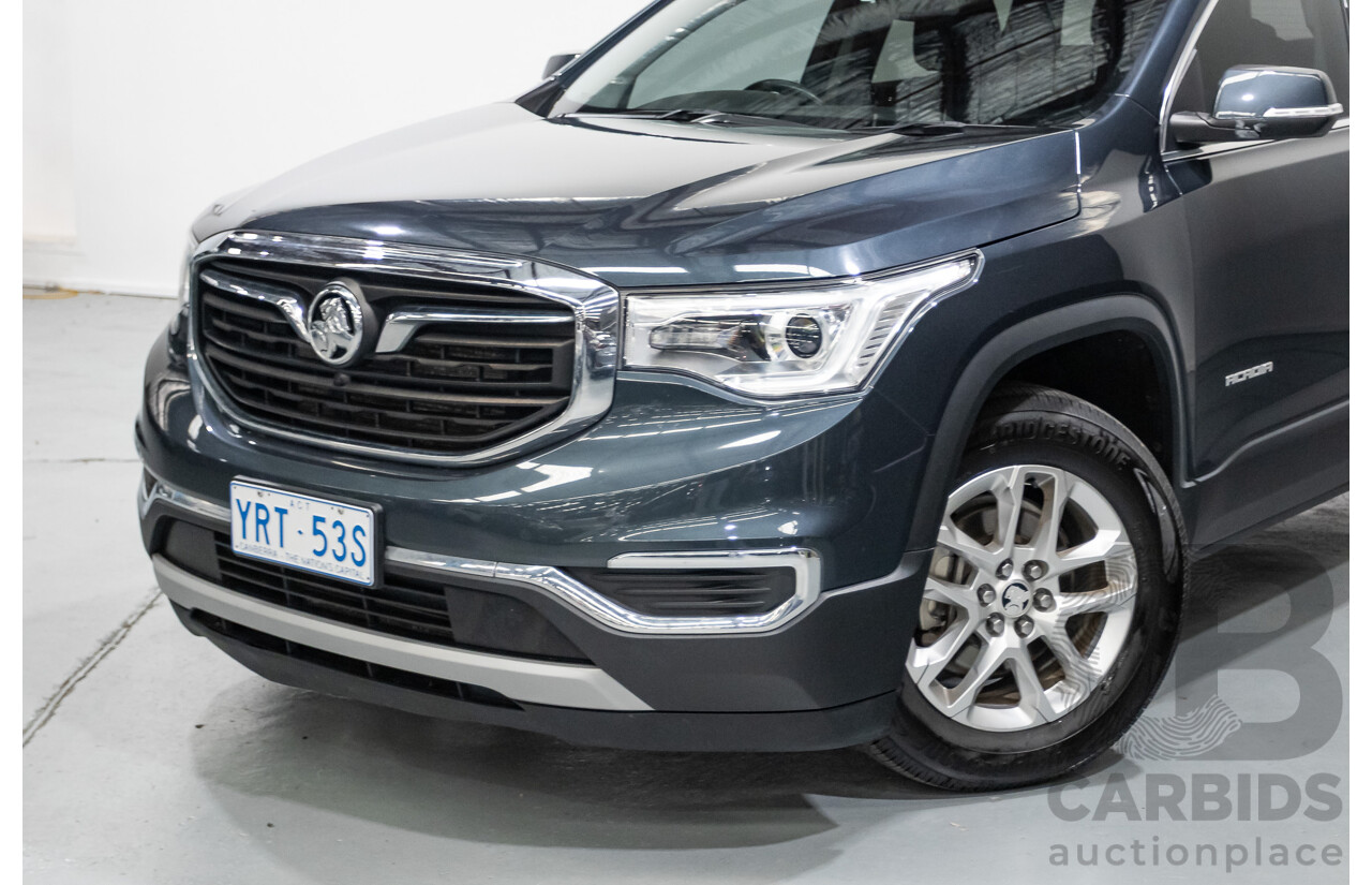 4/2019 Holden Acadia LT AC MY19 4d Wagon Dark Shadow Metallic V6 3.6L - 7 Seater