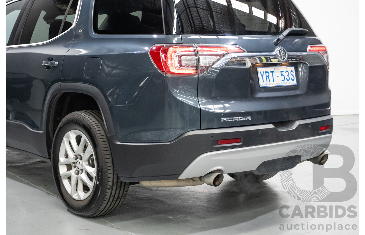 4/2019 Holden Acadia LT AC MY19 4d Wagon Dark Shadow Metallic V6 3.6L - 7 Seater