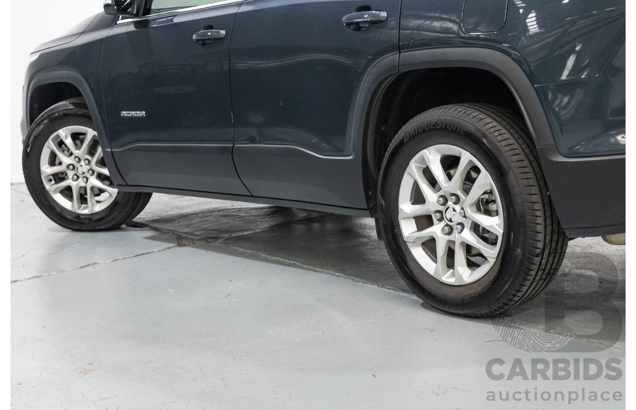 4/2019 Holden Acadia LT AC MY19 4d Wagon Dark Shadow Metallic V6 3.6L - 7 Seater