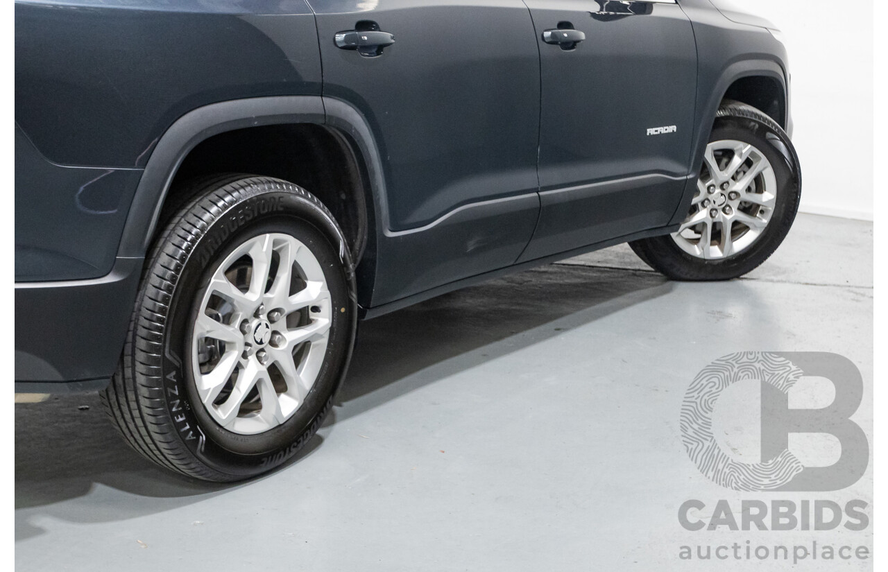 4/2019 Holden Acadia LT AC MY19 4d Wagon Dark Shadow Metallic V6 3.6L - 7 Seater