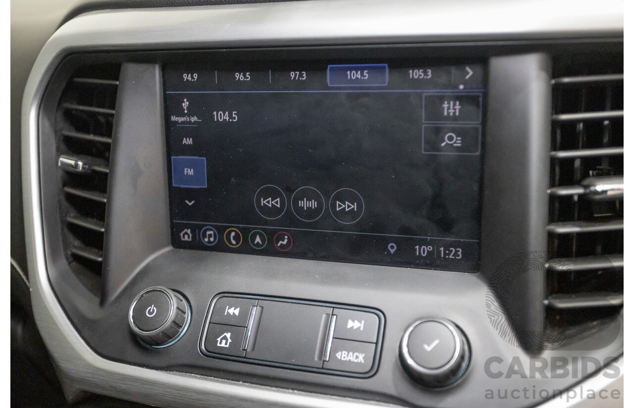 4/2019 Holden Acadia LT AC MY19 4d Wagon Dark Shadow Metallic V6 3.6L - 7 Seater