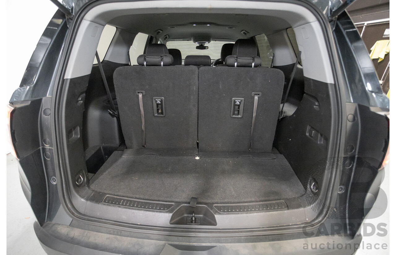 4/2019 Holden Acadia LT AC MY19 4d Wagon Dark Shadow Metallic V6 3.6L - 7 Seater