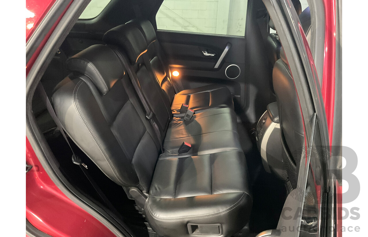 10/2011 Ford Territory Titanium SZ 4d Wagon Red Turbo Diesel 2.7L