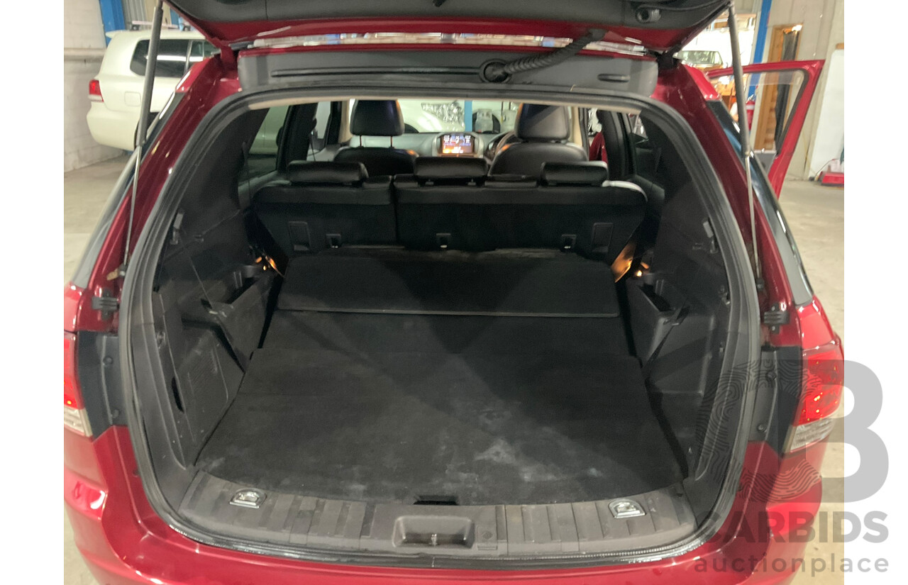 10/2011 Ford Territory Titanium SZ 4d Wagon Red Turbo Diesel 2.7L