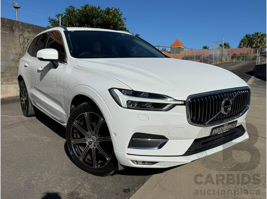6/2018 Volvo Xc60 T5 Inscription (AWD) 246 MY19 4d Wagon White 2.0L
