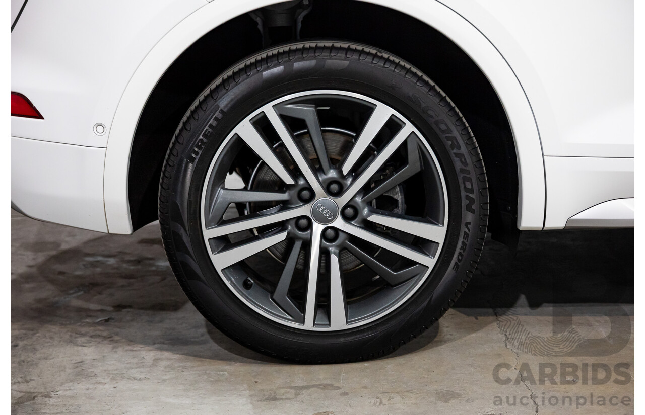 2/2020 Audi Q5 40 TDI Quattro Sport (AWD) FY MY20 4d Wagon White Turbo Diesel 2.0L