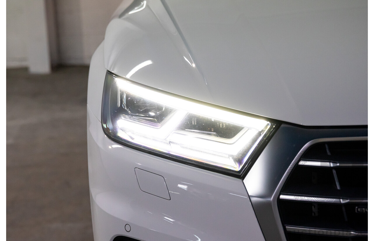 2/2020 Audi Q5 40 TDI Quattro Sport (AWD) FY MY20 4d Wagon White Turbo Diesel 2.0L