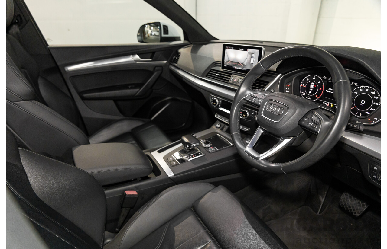 2/2020 Audi Q5 40 TDI Quattro Sport (AWD) FY MY20 4d Wagon White Turbo Diesel 2.0L