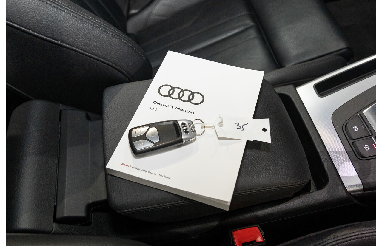 2/2020 Audi Q5 40 TDI Quattro Sport (AWD) FY MY20 4d Wagon White Turbo Diesel 2.0L