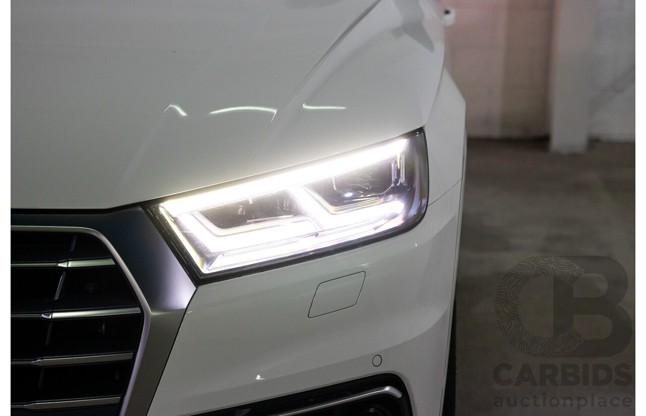 2/2020 Audi Q5 40 TDI Quattro Sport (AWD) FY MY20 4d Wagon White Turbo Diesel 2.0L