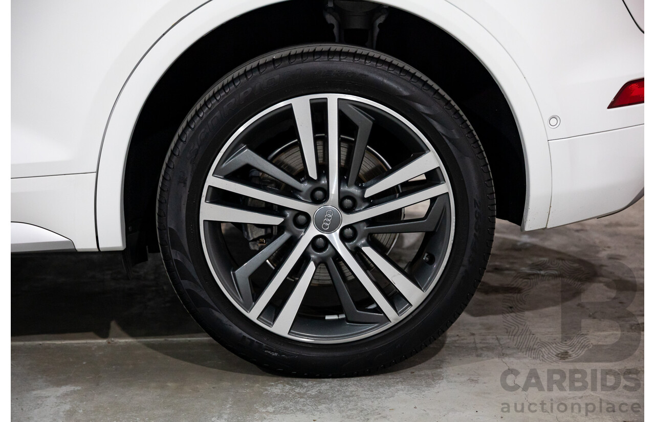 2/2020 Audi Q5 40 TDI Quattro Sport (AWD) FY MY20 4d Wagon White Turbo Diesel 2.0L