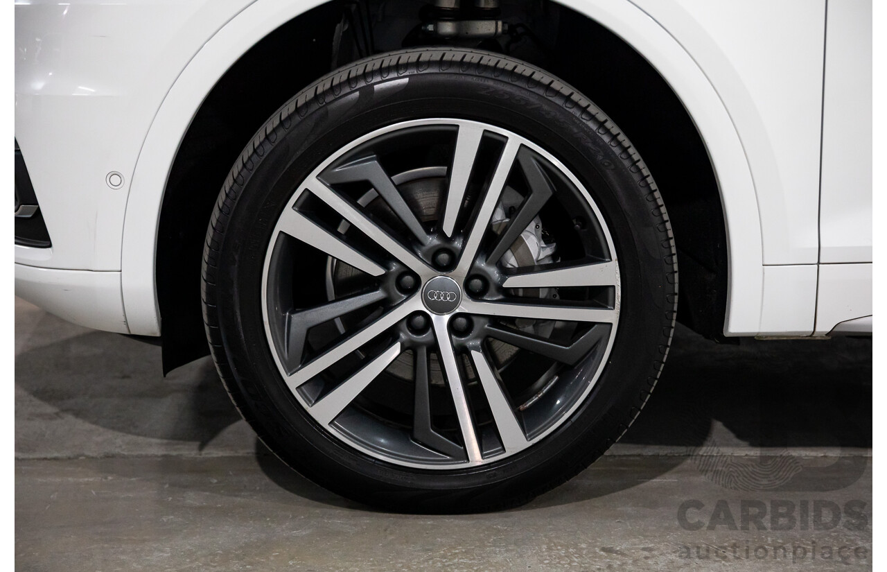 2/2020 Audi Q5 40 TDI Quattro Sport (AWD) FY MY20 4d Wagon White Turbo Diesel 2.0L