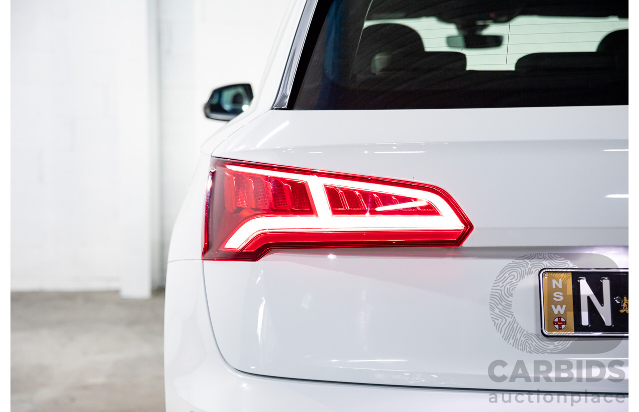 2/2020 Audi Q5 40 TDI Quattro Sport (AWD) FY MY20 4d Wagon White Turbo Diesel 2.0L
