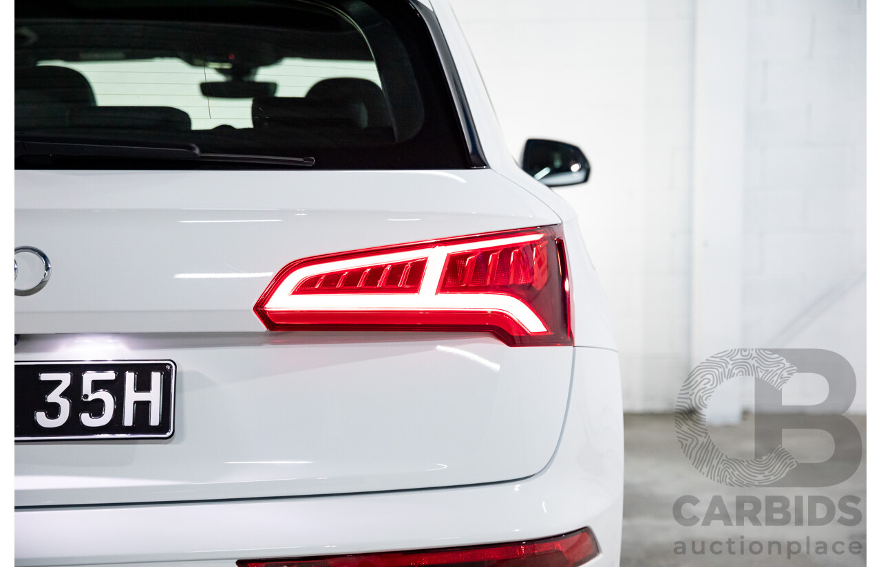 2/2020 Audi Q5 40 TDI Quattro Sport (AWD) FY MY20 4d Wagon White Turbo Diesel 2.0L