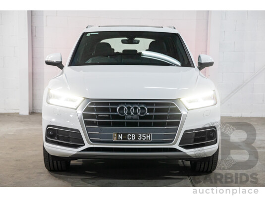 1663218 · 2/2020 Audi Q5 40 TDI Quattro Sport (AWD) FY MY20 4d Wagon White Turbo Diesel 2.0L