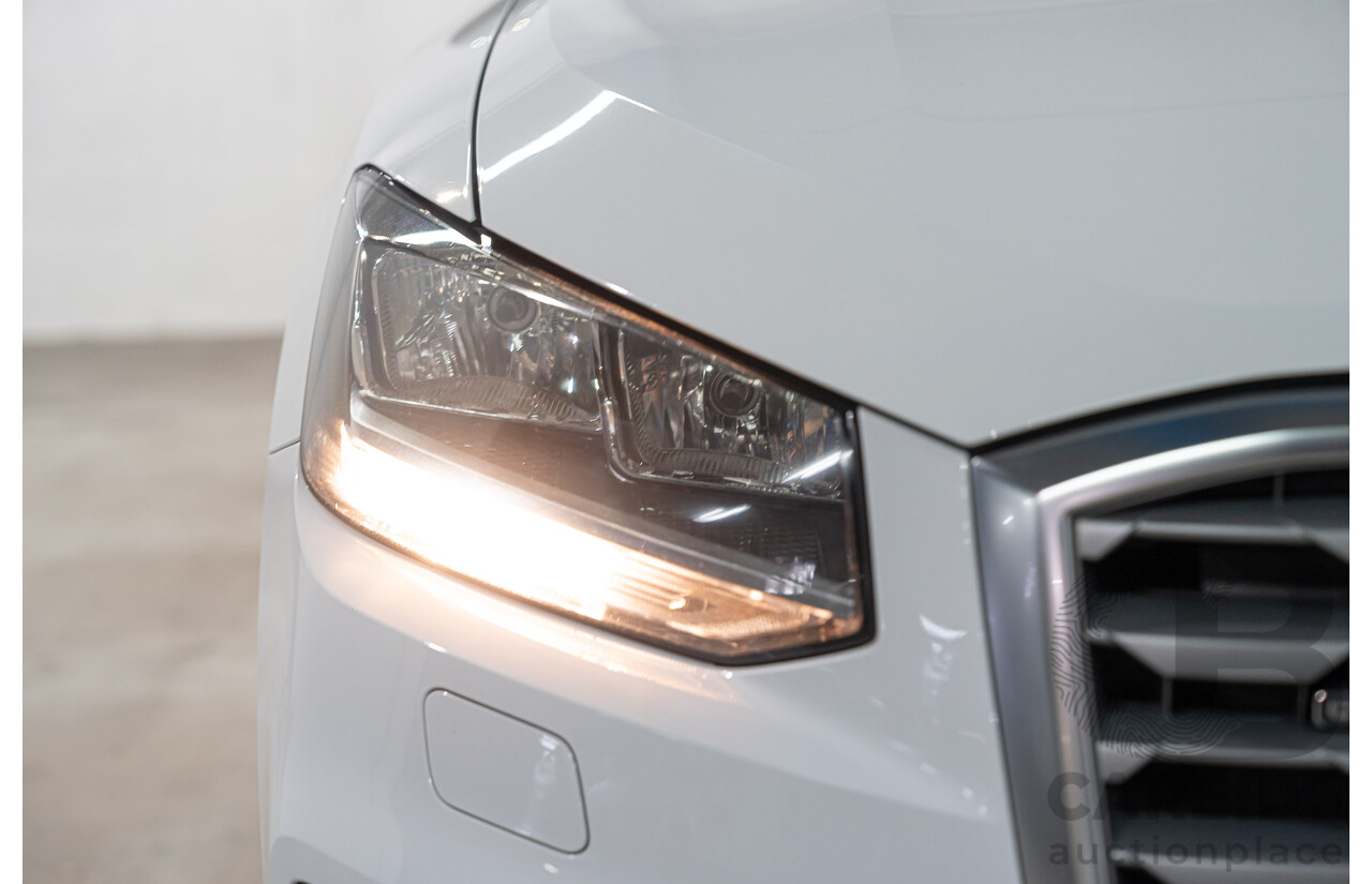 01/2018 Audi Q2 2.0 TDI Quattro Sport AWD GA MY18 4d Wagon Glacier White Metallic Turbo Diesel 2.0L