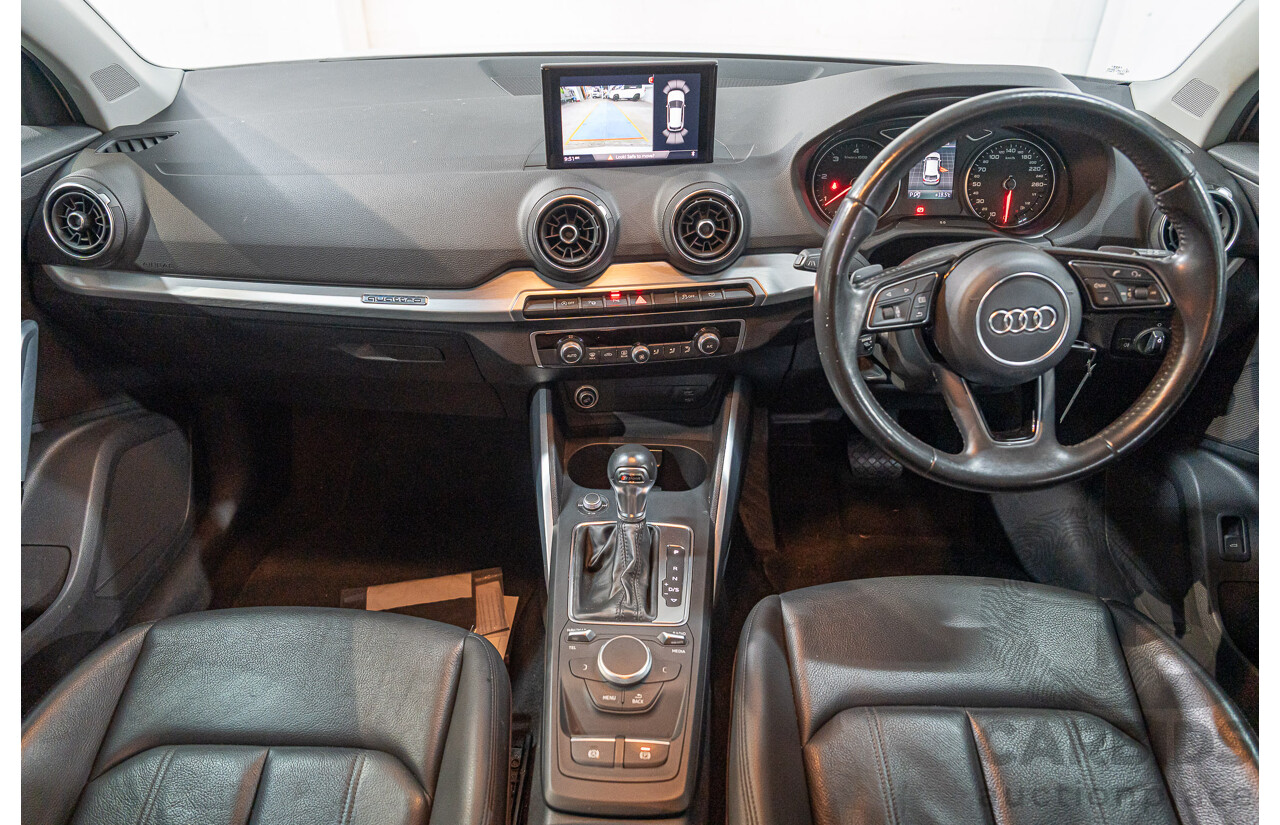 01/2018 Audi Q2 2.0 TDI Quattro Sport AWD GA MY18 4d Wagon Glacier White Metallic Turbo Diesel 2.0L