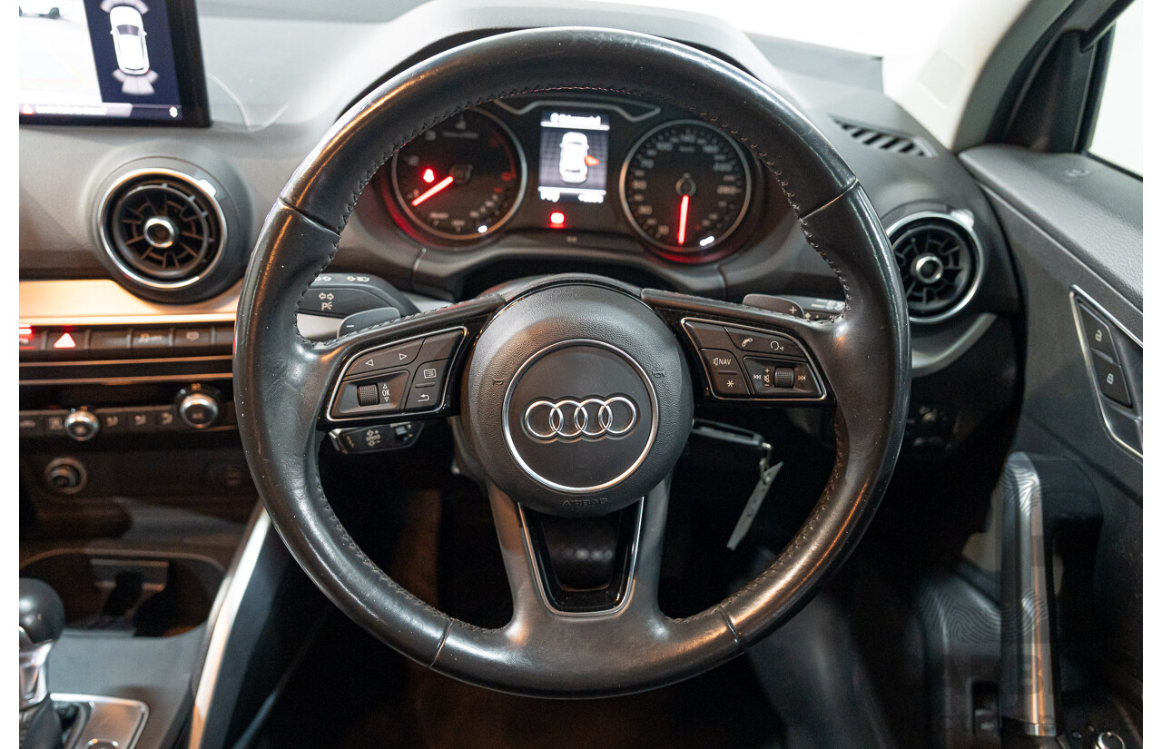 01/2018 Audi Q2 2.0 TDI Quattro Sport AWD GA MY18 4d Wagon Glacier White Metallic Turbo Diesel 2.0L