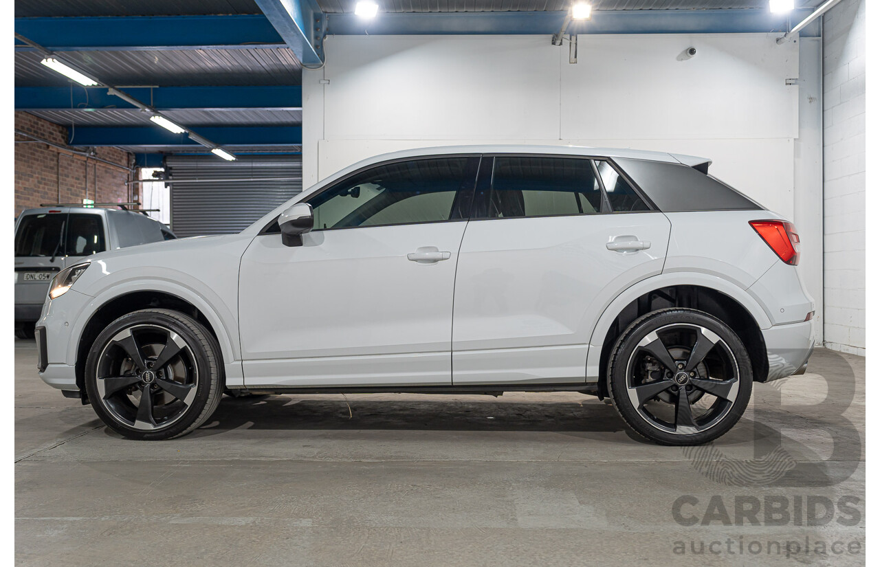 01/2018 Audi Q2 2.0 TDI Quattro Sport AWD GA MY18 4d Wagon Glacier White Metallic Turbo Diesel 2.0L
