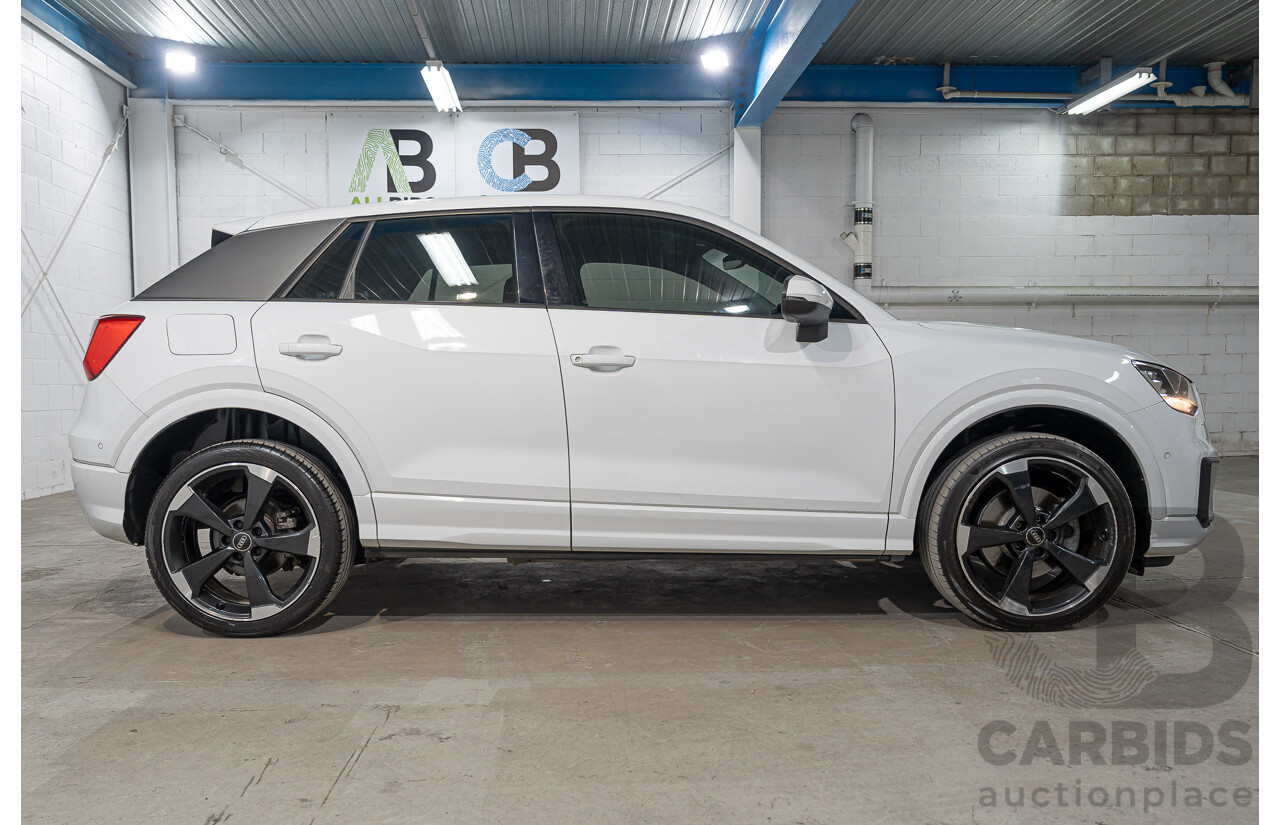 01/2018 Audi Q2 2.0 TDI Quattro Sport AWD GA MY18 4d Wagon Glacier White Metallic Turbo Diesel 2.0L