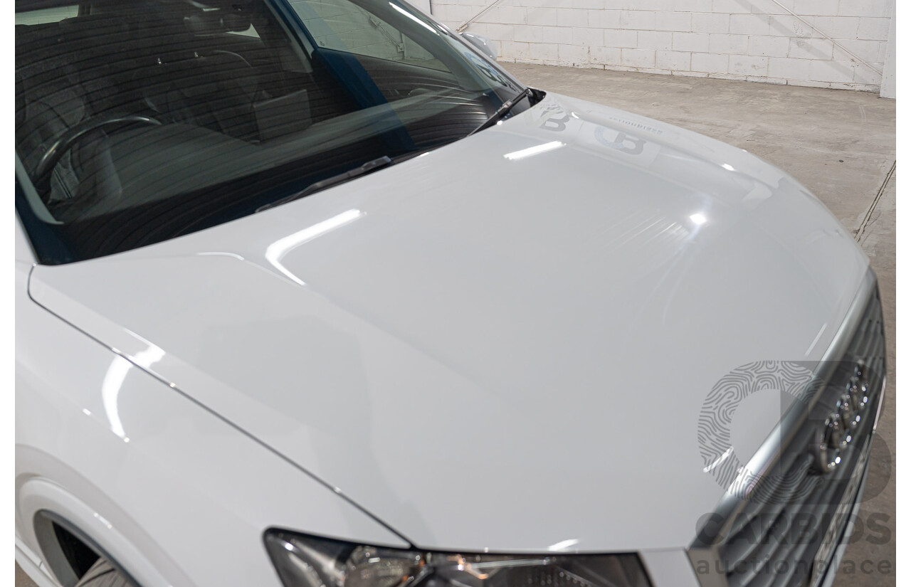01/2018 Audi Q2 2.0 TDI Quattro Sport AWD GA MY18 4d Wagon Glacier White Metallic Turbo Diesel 2.0L