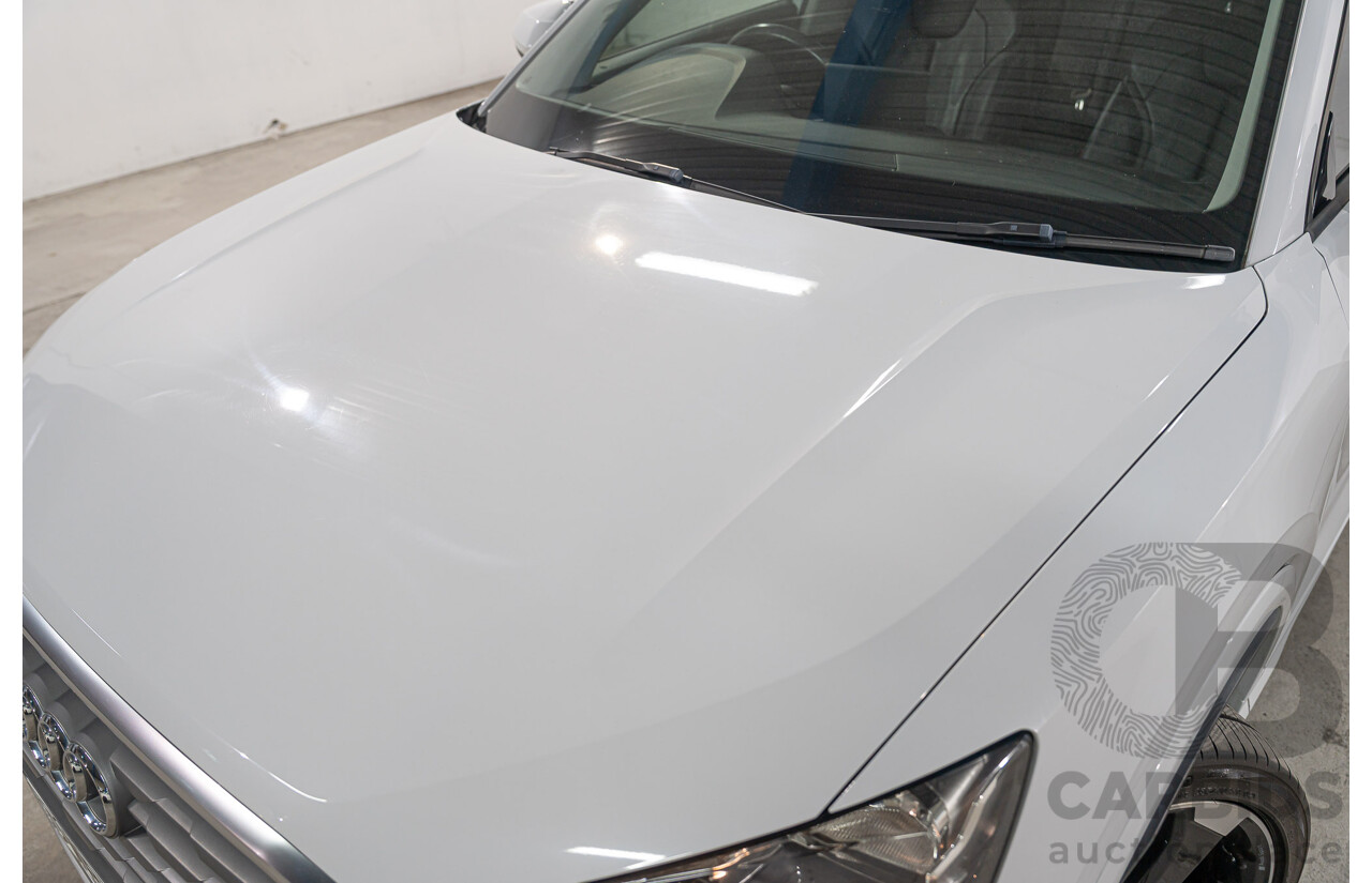 01/2018 Audi Q2 2.0 TDI Quattro Sport AWD GA MY18 4d Wagon Glacier White Metallic Turbo Diesel 2.0L