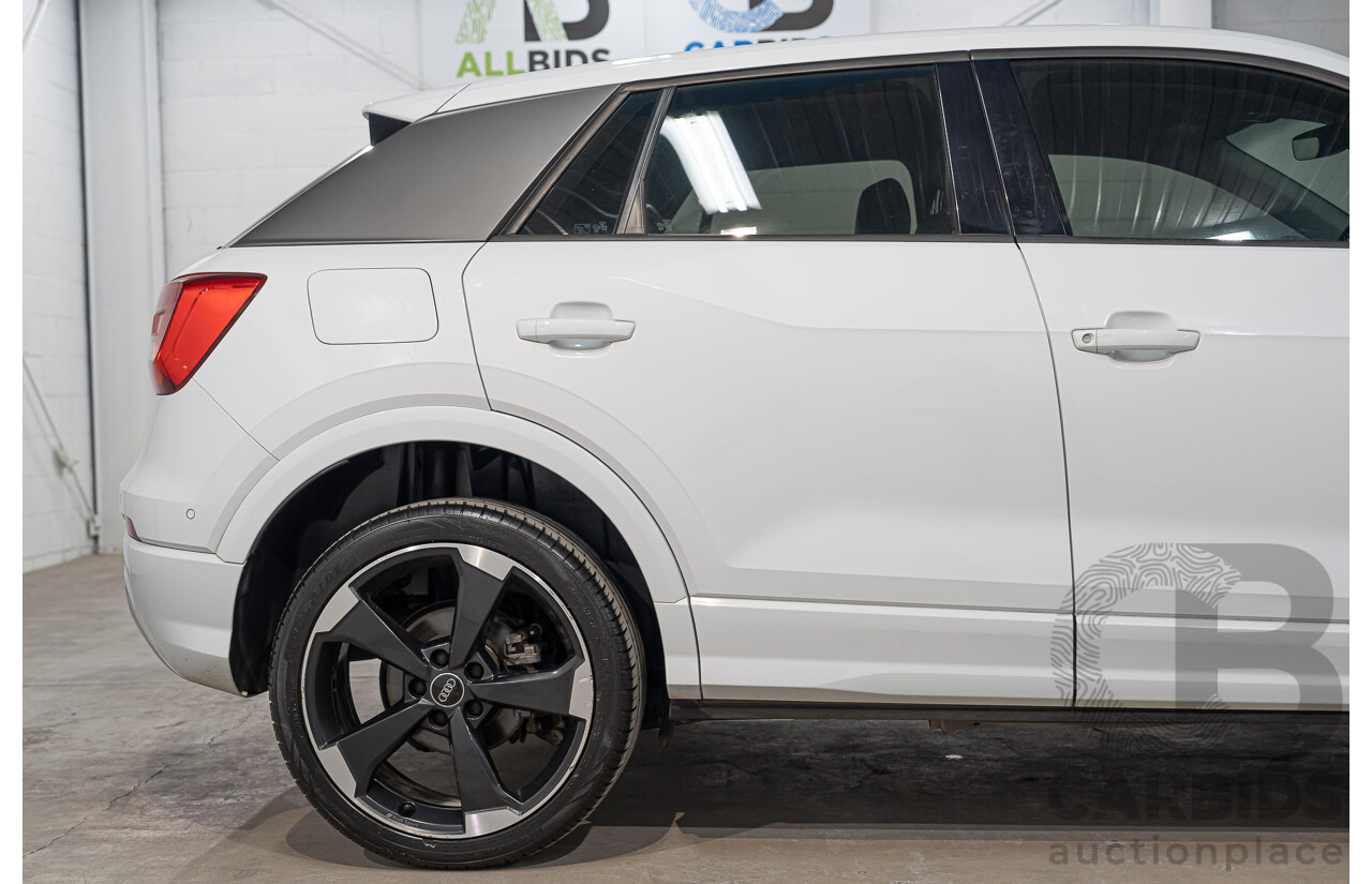 01/2018 Audi Q2 2.0 TDI Quattro Sport AWD GA MY18 4d Wagon Glacier White Metallic Turbo Diesel 2.0L