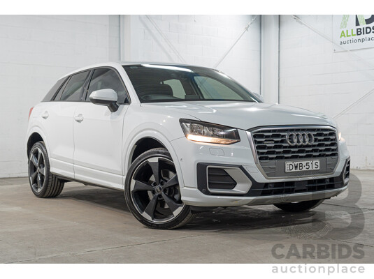 01/2018 Audi Q2 2.0 TDI Quattro Sport AWD GA MY18 4d Wagon Glacier White Metallic Turbo Diesel 2.0L