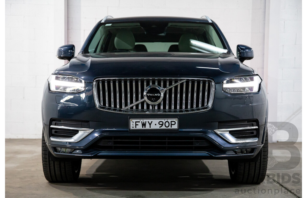 02/2020 Volvo XC90 D5 Inscription (AWD) 256 MY20 4d Wagon Blue Turbo Diesel 2.0L