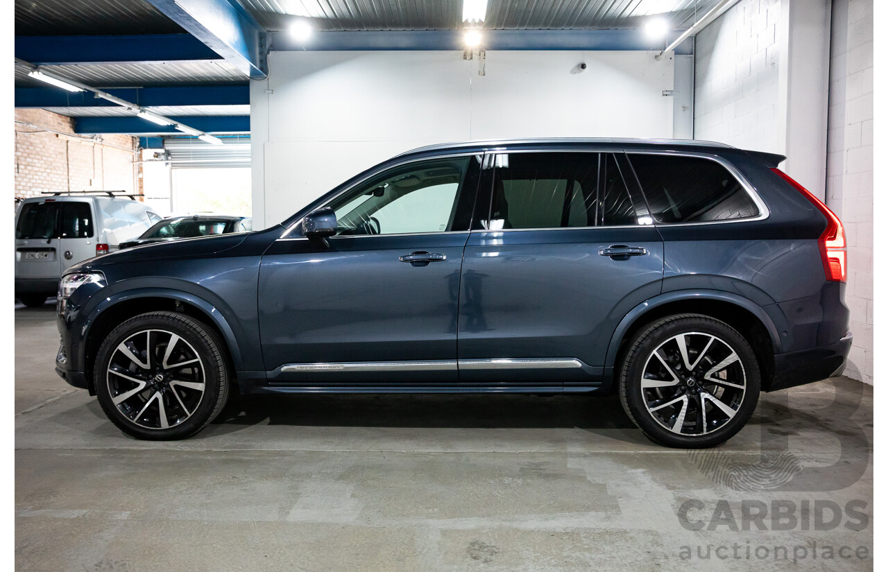 02/2020 Volvo XC90 D5 Inscription (AWD) 256 MY20 4d Wagon Blue Turbo Diesel 2.0L
