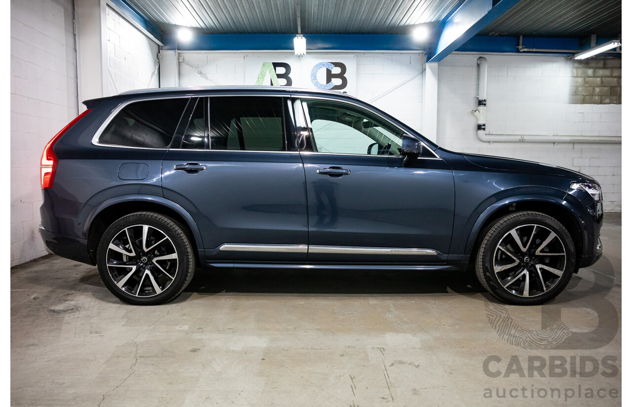 02/2020 Volvo XC90 D5 Inscription (AWD) 256 MY20 4d Wagon Blue Turbo Diesel 2.0L