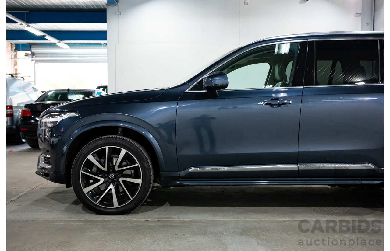 02/2020 Volvo XC90 D5 Inscription (AWD) 256 MY20 4d Wagon Blue Turbo Diesel 2.0L