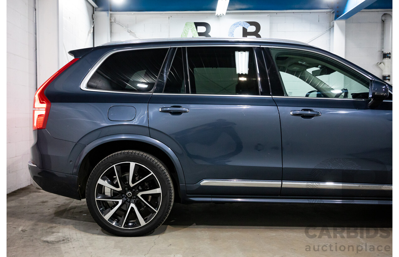 02/2020 Volvo XC90 D5 Inscription (AWD) 256 MY20 4d Wagon Blue Turbo Diesel 2.0L