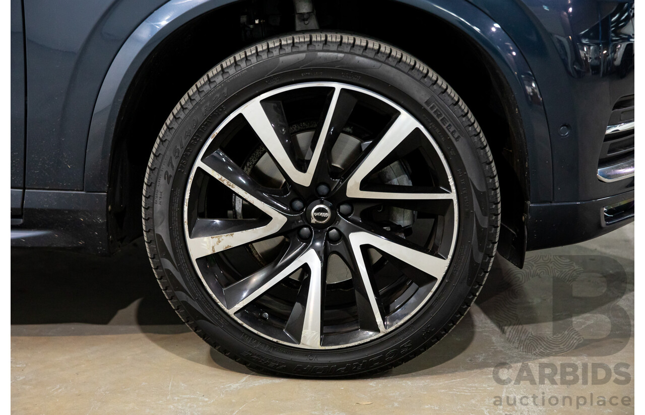 02/2020 Volvo XC90 D5 Inscription (AWD) 256 MY20 4d Wagon Blue Turbo Diesel 2.0L