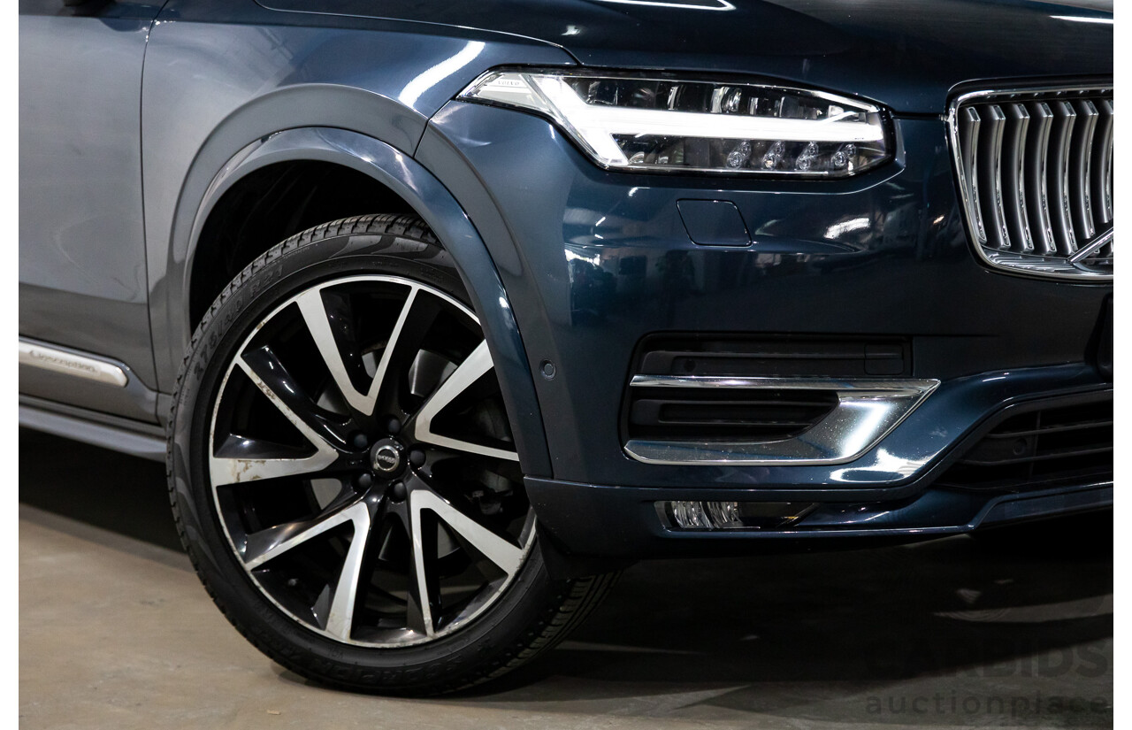02/2020 Volvo XC90 D5 Inscription (AWD) 256 MY20 4d Wagon Blue Turbo Diesel 2.0L