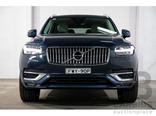 1663141 · 02/2020 Volvo XC90 D5 Inscription (AWD) 256 MY20 4d Wagon Blue Turbo Diesel 2.0L