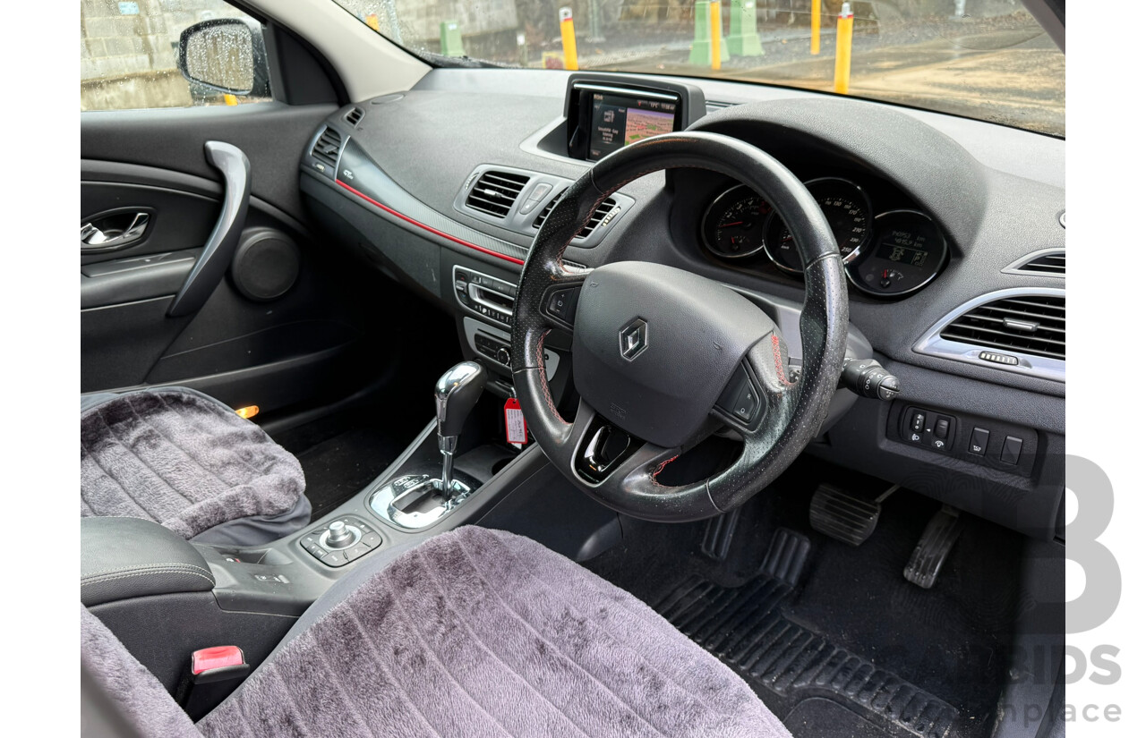 4/2016 Renault Megane GT-Line K95 MY14 4d Wagon Black 1.5L