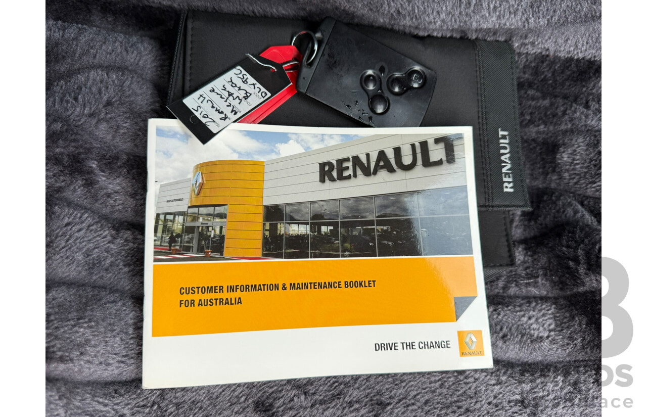 4/2016 Renault Megane GT-Line K95 MY14 4d Wagon Black 1.5L