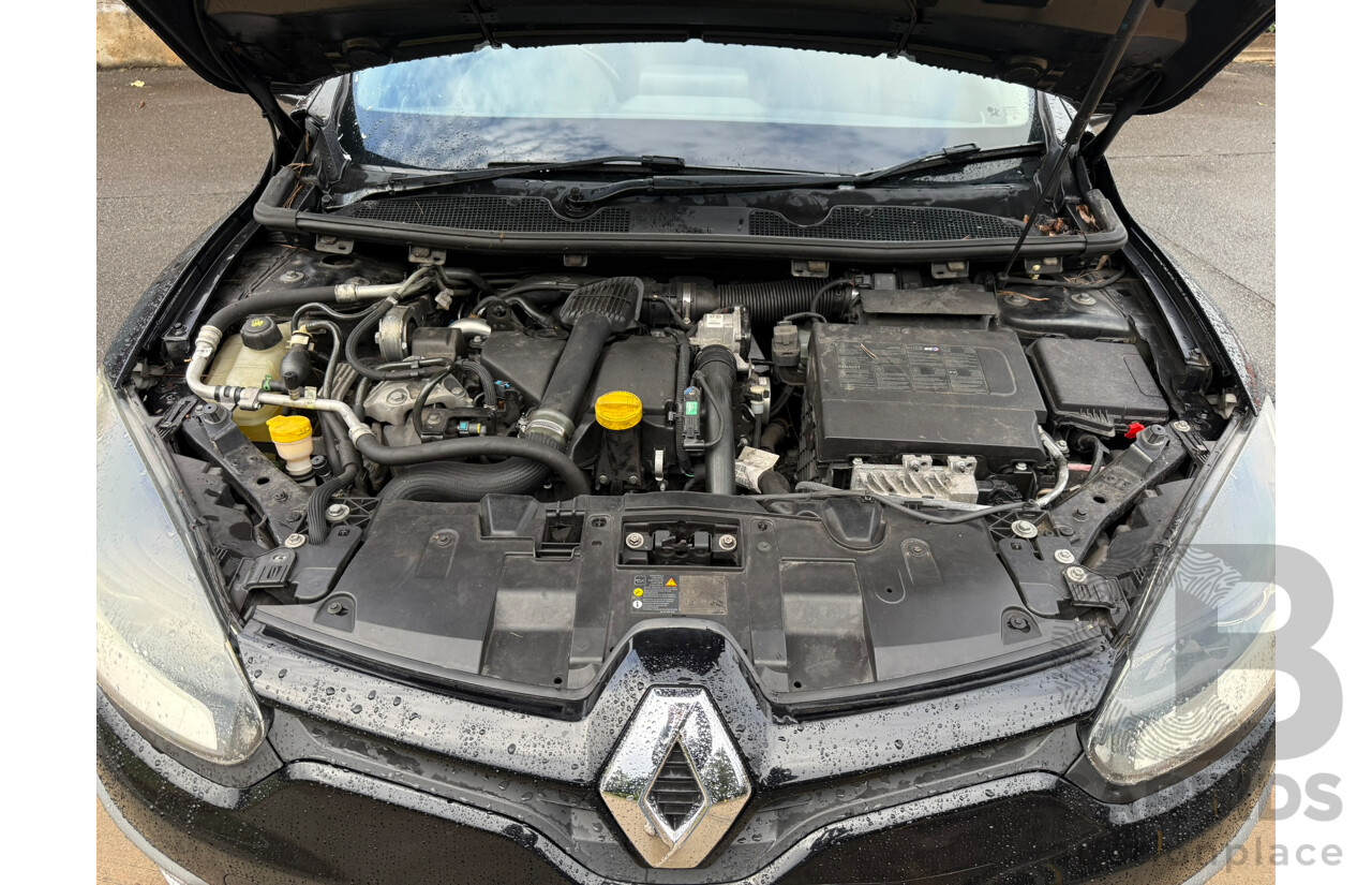 4/2016 Renault Megane GT-Line K95 MY14 4d Wagon Black 1.5L