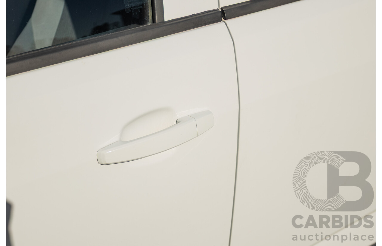 05/2015 Holden Colorado LS (4x4) RG MY16 Crew Cab Utility White Turbo Diesel 2.8L